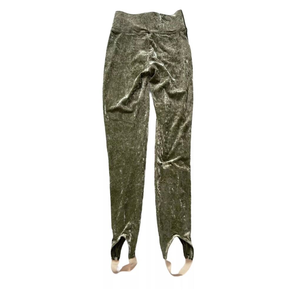 We are HAH Sage My Name Velvet Stirrup Pants Leggings Women Size XS - NWT - Picture 7 of 11